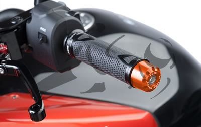 Puig Embouts de guidon standard courts Aprilia Tuono V4