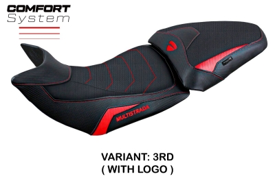 Tappezzeria Sitzbezug Comfort Rosso Ducati Multistrada 1260 Pikes Peak