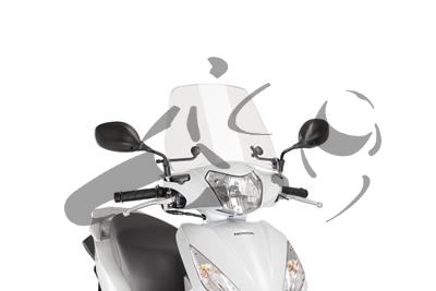 Puig Scooter Windscherm Trafic Honda Vision 110