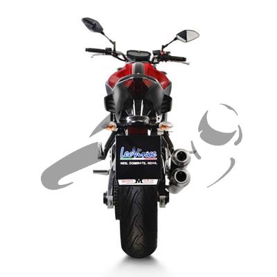 Auspuff Leo Vince GP Duals Komplettanlage Yamaha MT-07