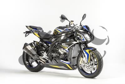 Set di tamponi in carbonio Ilmberger su telaio BMW S 1000 R