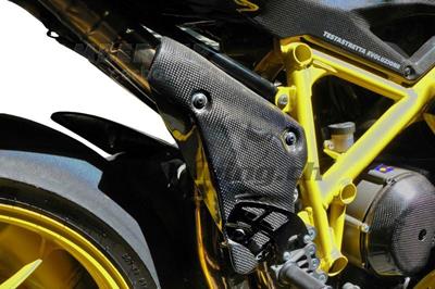 Carbon Ilmberger Auspuffhitzeschutz 2tlg Ducati 1098