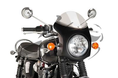 Puig Retro Frontverkleidung carbonstyle Triumph Thruxton 1200