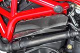cache carbone Ilmberger sous le cadre set Ducati Monster 1200