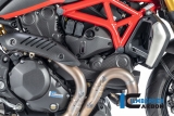Carbon Ilmberger afdekking onder frame set Ducati Monster 1200
