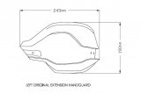 Set di prolunghe per paramani Puig BMW S 1000 XR