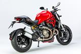 Carbon Ilmberger Stiefelschutz am Auspuff Ducati Monster 1200 S