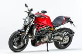 Carbon Ilmberger Stiefelschutz am Auspuff Ducati Monster 1200 S