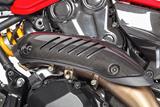 Proteccin trmica del escape Carbon Ilmberger en el colector Ducati Monster 821