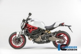 Carbon Ilmberger exhaust heat shield on manifold Ducati Monster 821