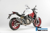 Proteccin trmica del escape Carbon Ilmberger en el colector Ducati Monster 821