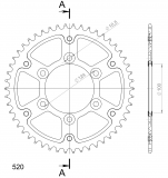 Supersprox Stealth sprocket Ducati Streetfighter 1098