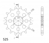 Supersprox sprocket Triumph Bonneville T100