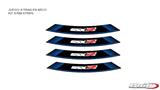 Puig rim bed sticker GSX-R