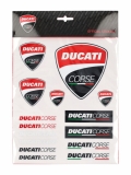Juego de pegatinas con el logotipo de Ducati