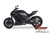 Carbon Ilmberger Motorspoiler/hlkhlerverkl. Set Ducati Diavel