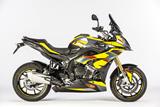 Paraspruzzi in carbonio Ilmberger sotto il portatarga BMW S 1000 XR