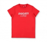 T-shirt Ducati Corse pour enfants rouge