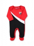 Mono para beb Ducati Corse rojo/negro