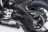 Guardabarros/protector de cadena Ilmberger de carbono BMW S 1000 R