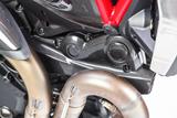 cache-courroie dente en carbone Ilmberger horizontal Ducati Monster 1200
