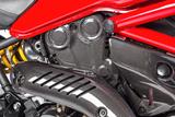 carbone Ilmberger cache-courroie de distribution vertical Ducati Monster 1200